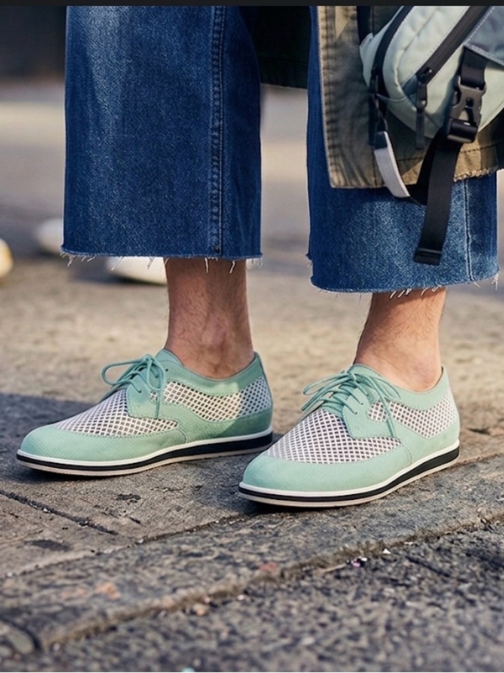 •nwot• Rebecca Minkoff Sylvie mint suede oxford